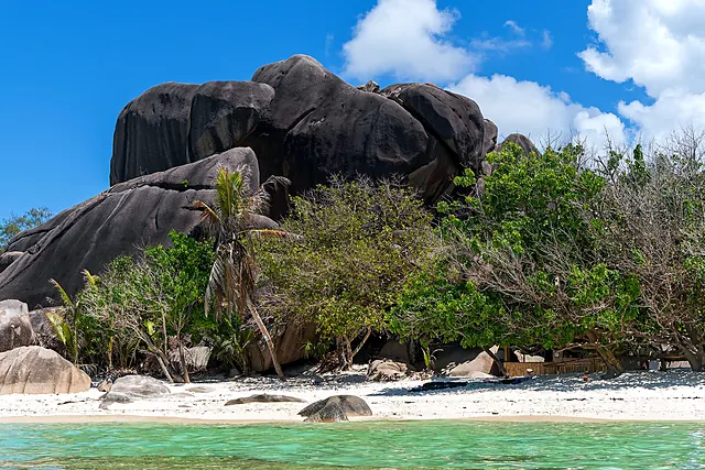 Seychelles — i massi di granito di La Digue