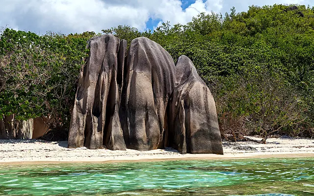 Seychelles — le rocce di Anse Source d'Argent