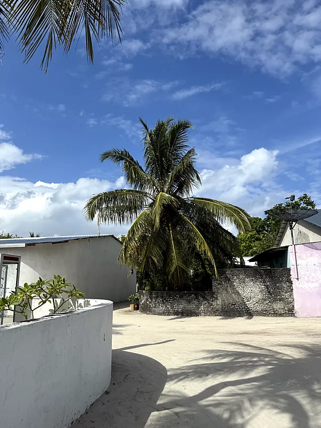 Feridhoo — la guesthouse e l'isola