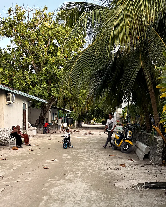 Feridhoo — la guesthouse e l'isola