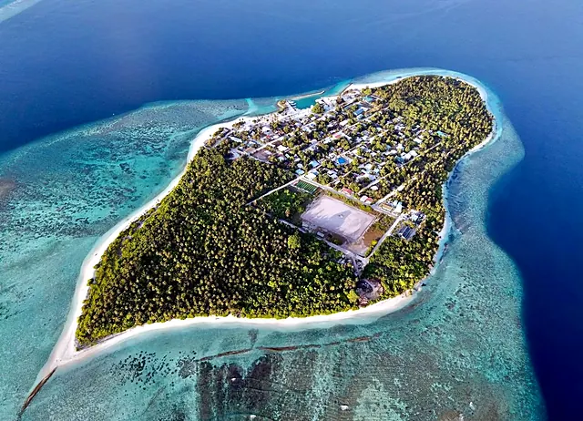 Feridhoo — la guesthouse e l'isola