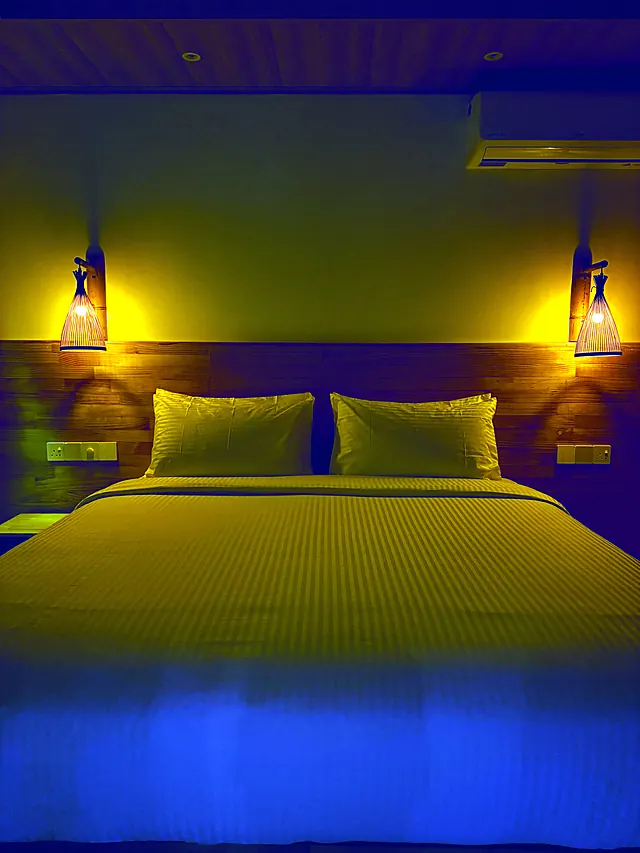 Gaafaru — la guesthouse e l'isola