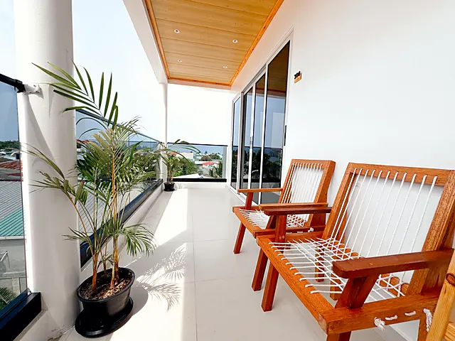 Gaafaru — la guesthouse e l'isola