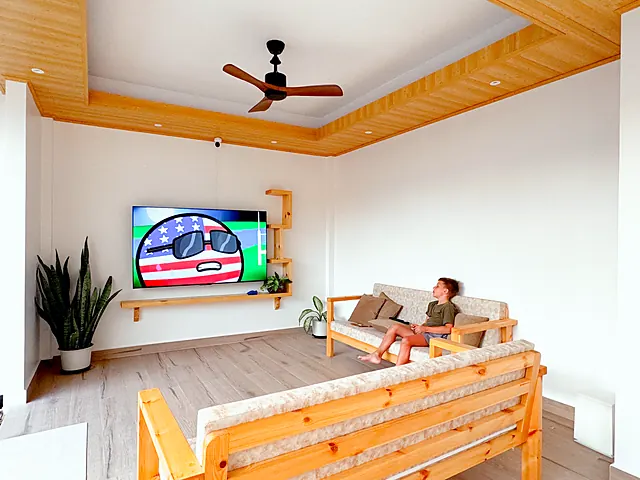 Gaafaru — la guesthouse e l'isola