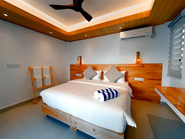 Gaafaru — la guesthouse e l'isola